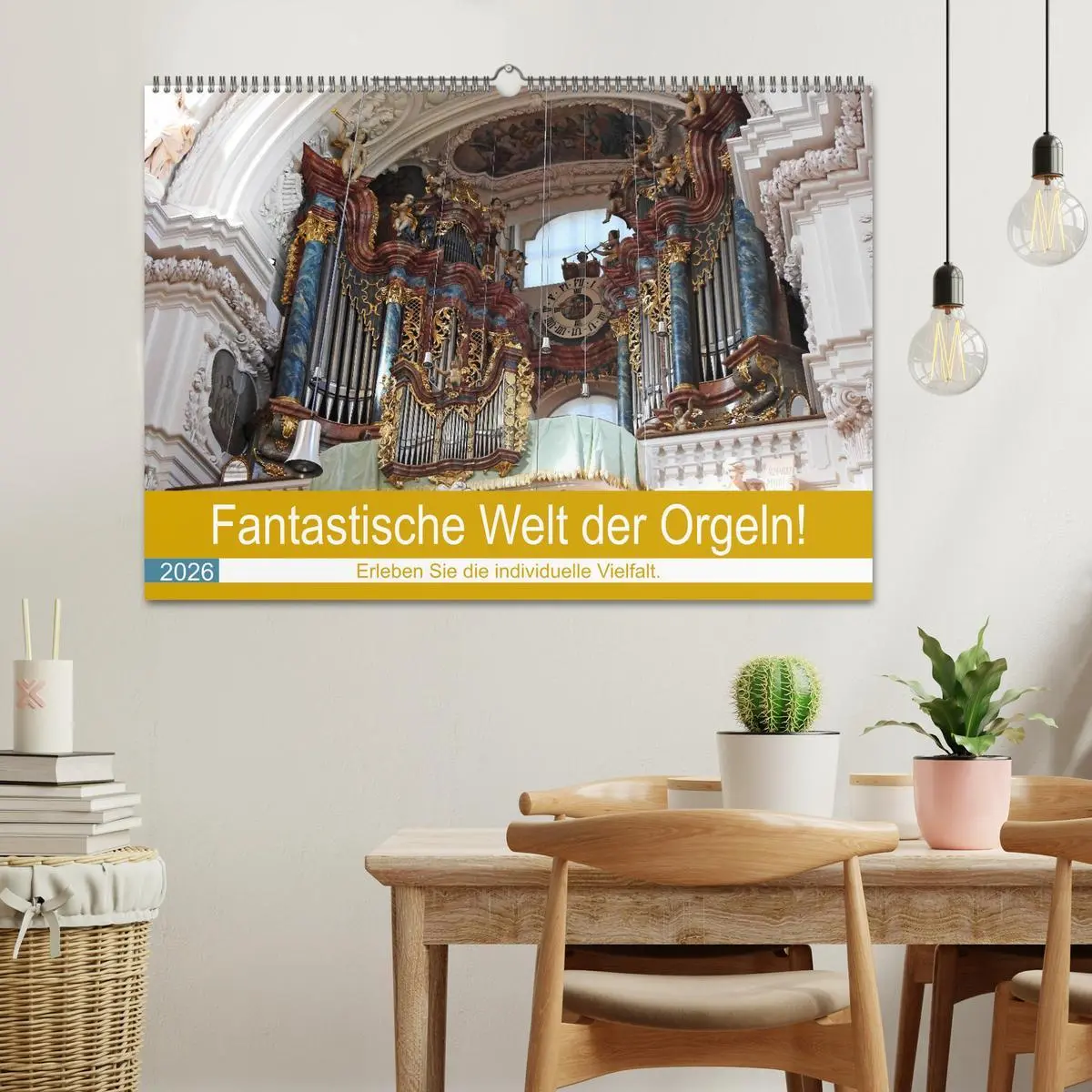 Bild: 9783457727669 | Fantastische Welt der Orgeln (Wandkalender 2026 DIN A2 quer),...