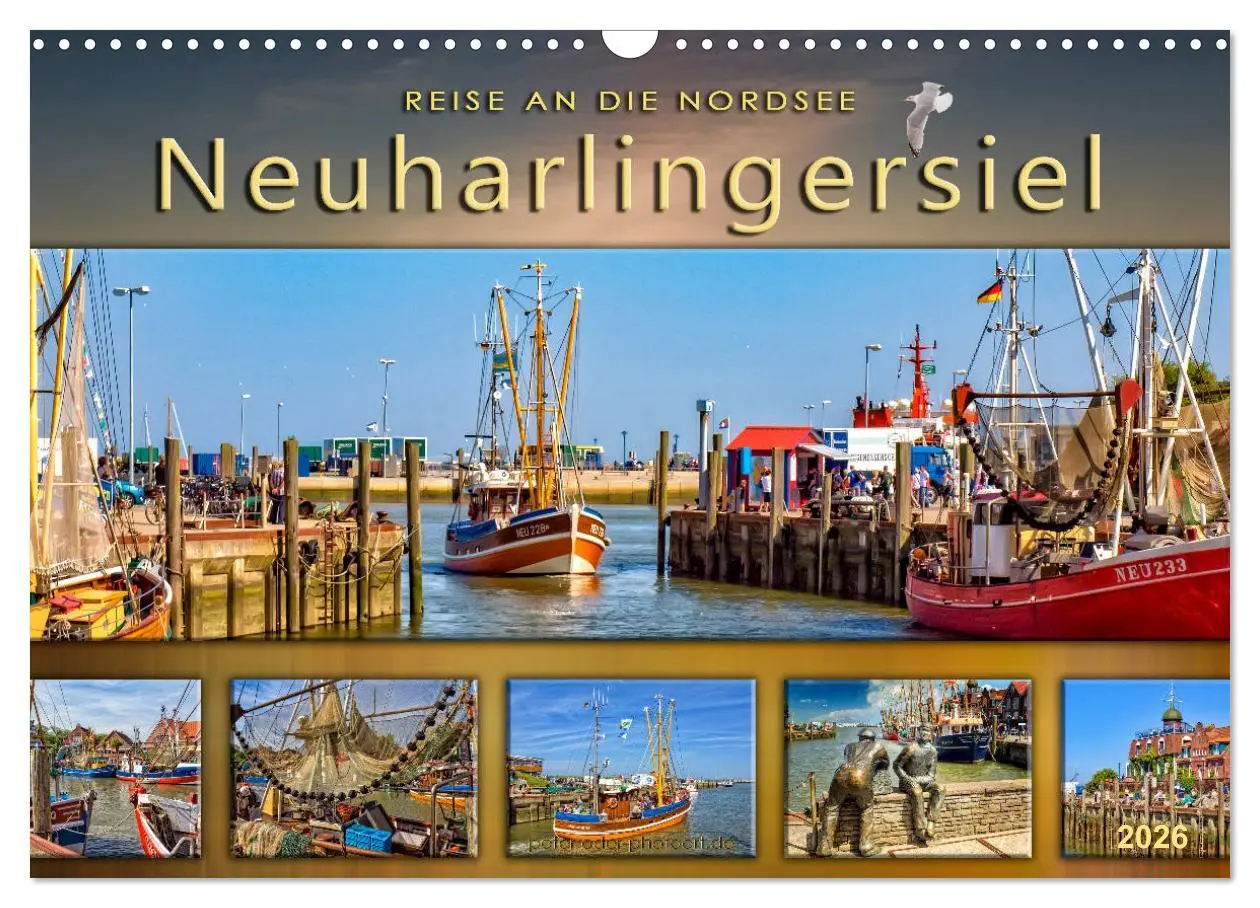 Cover: 9783457897669 | Reise an die Nordsee - Neuharlingersiel (Wandkalender 2026 DIN A3...