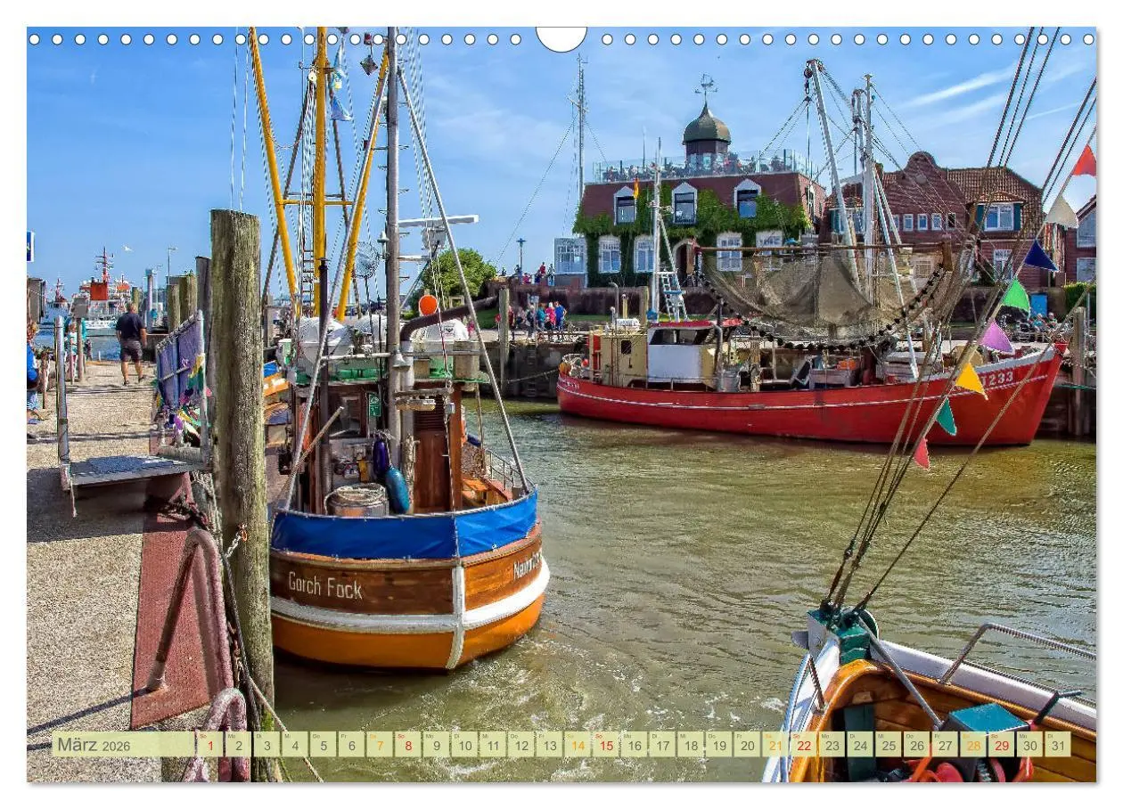 Bild: 9783457897669 | Reise an die Nordsee - Neuharlingersiel (Wandkalender 2026 DIN A3...