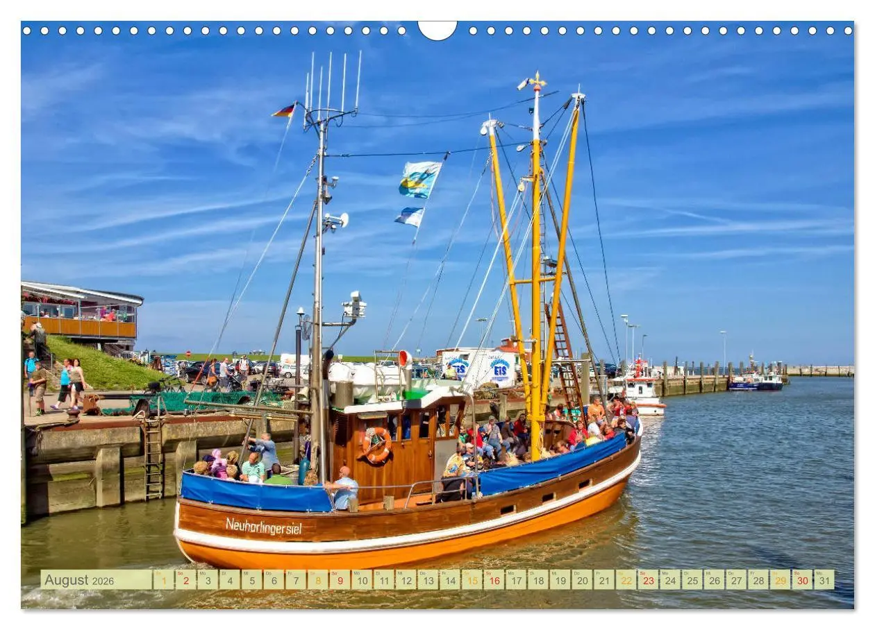 Bild: 9783457897669 | Reise an die Nordsee - Neuharlingersiel (Wandkalender 2026 DIN A3...