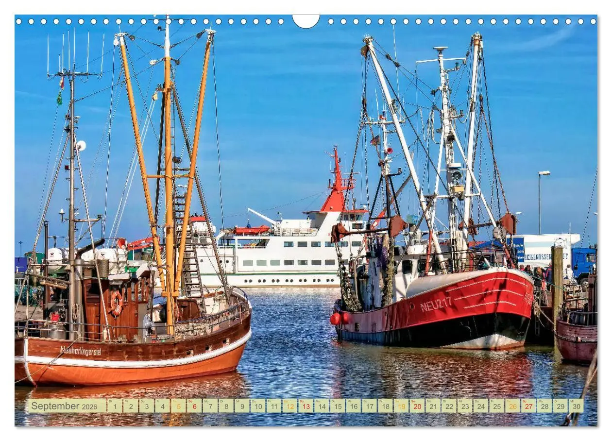Bild: 9783457897669 | Reise an die Nordsee - Neuharlingersiel (Wandkalender 2026 DIN A3...