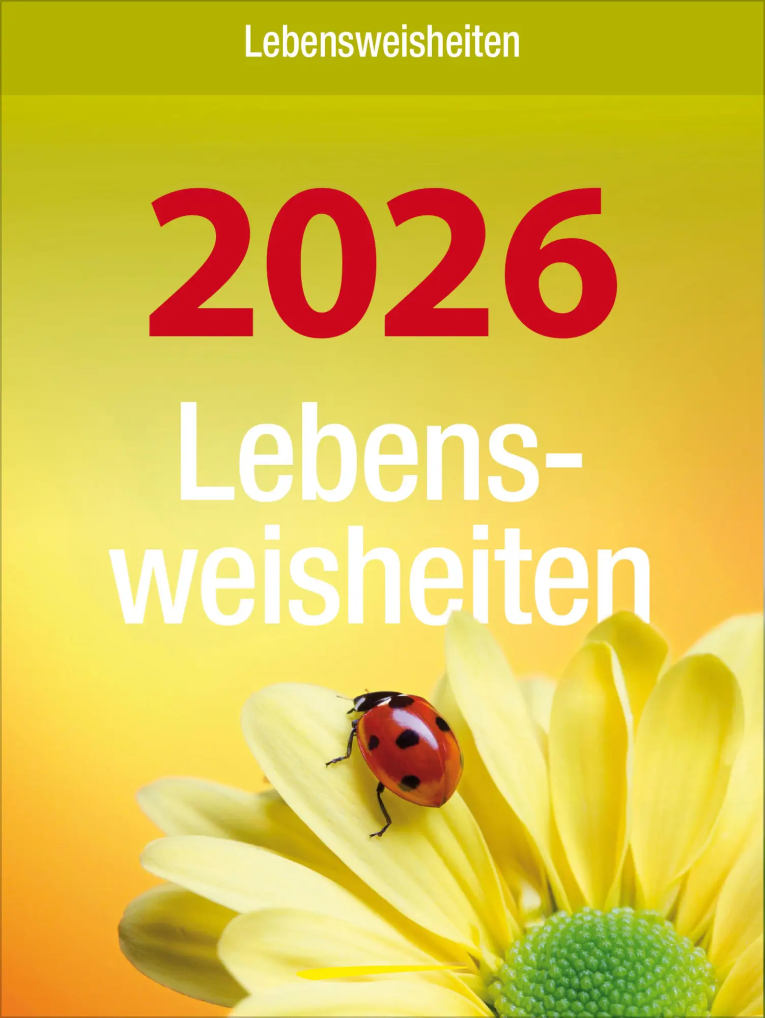 Cover: 9783731887669 | Lebensweisheiten 2026 | Verlag Korsch | Kalender | 328 S. | Deutsch
