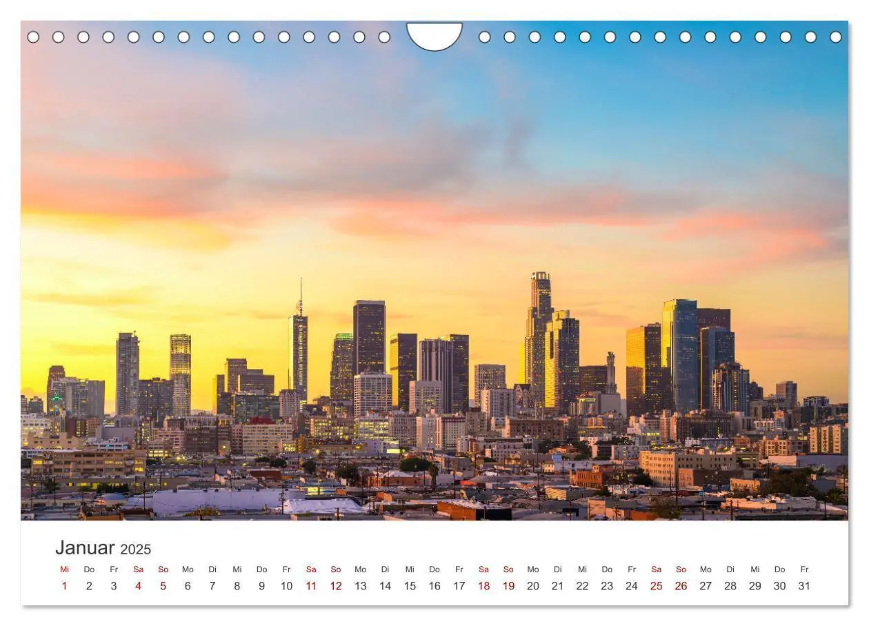 Bild: 9783383917769 | Los Angeles - Kalifornien (Wandkalender 2025 DIN A4 quer), CALVENDO...