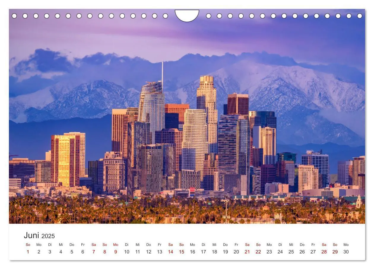Bild: 9783383917769 | Los Angeles - Kalifornien (Wandkalender 2025 DIN A4 quer), CALVENDO...