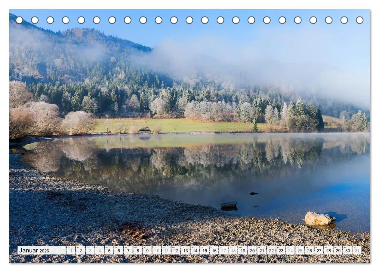 Bild: 9783457267769 | Schliersee-Idylle (Tischkalender 2026 DIN A5 quer), CALVENDO...