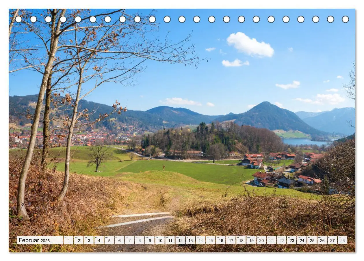 Bild: 9783457267769 | Schliersee-Idylle (Tischkalender 2026 DIN A5 quer), CALVENDO...