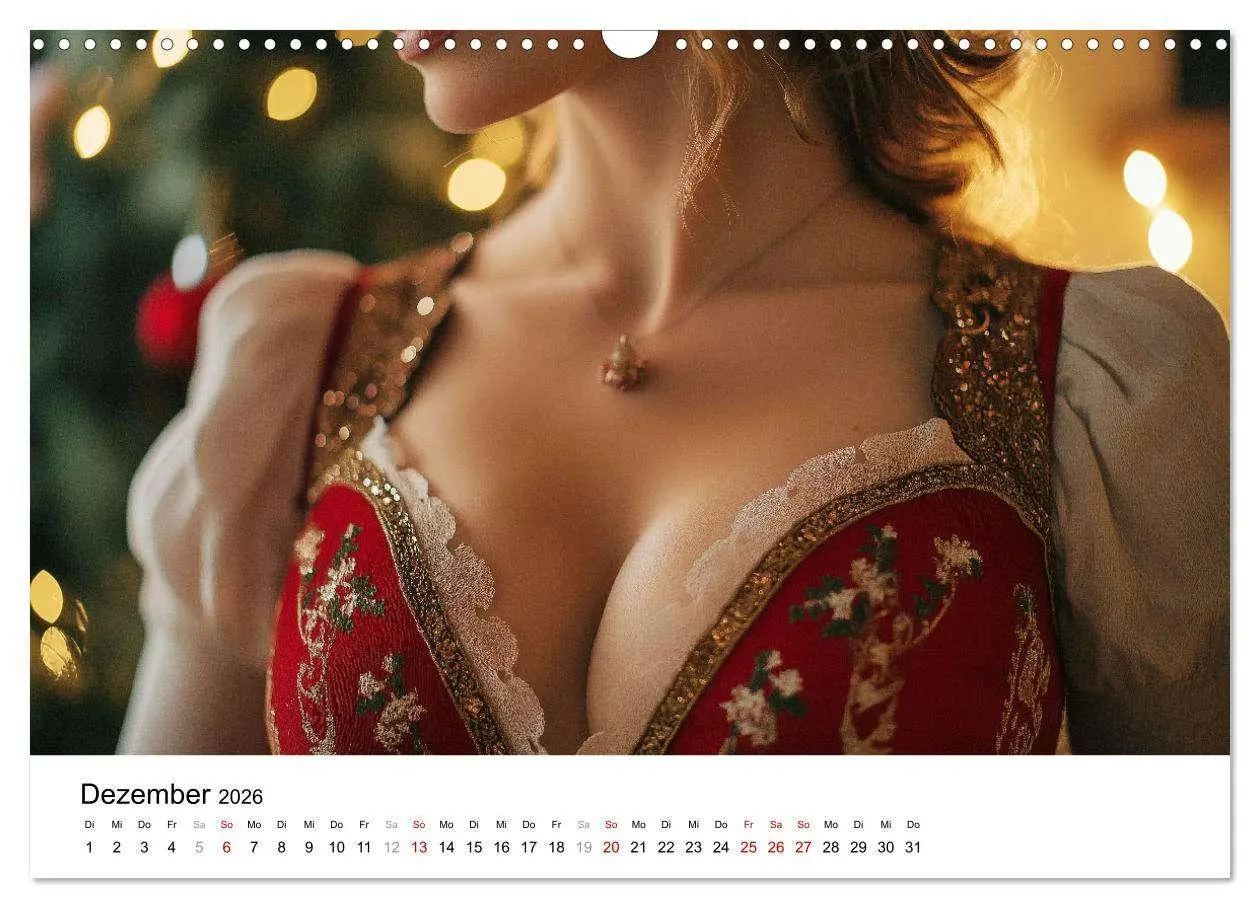 Bild: 9783457337769 | Dirndl Dekollete Kalender - Traditionelle Tracht und bayerische...