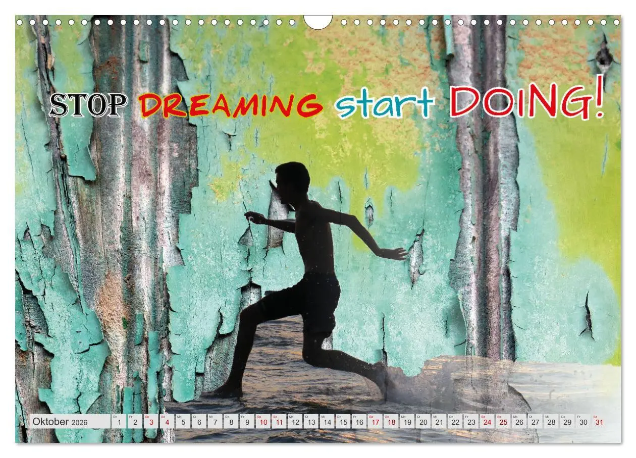 Bild: 9783457577769 | Stop dreaming start doing - Hör auf zu träumen und mach es einfach...