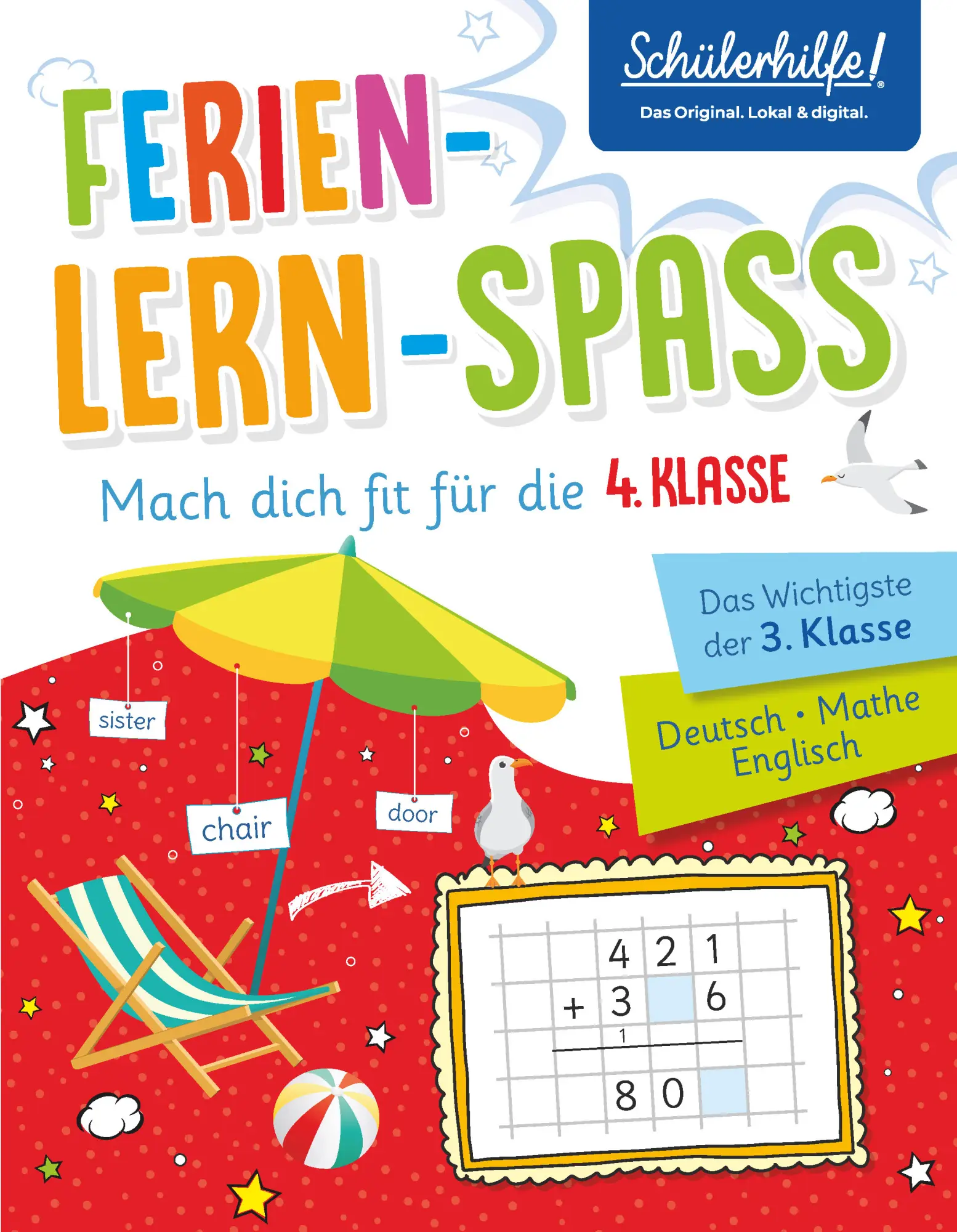 Cover: 9783625187769 | Ferien-Lern-Spaß - Mach dich fit für die 4. Klasse | Bergmann | Buch