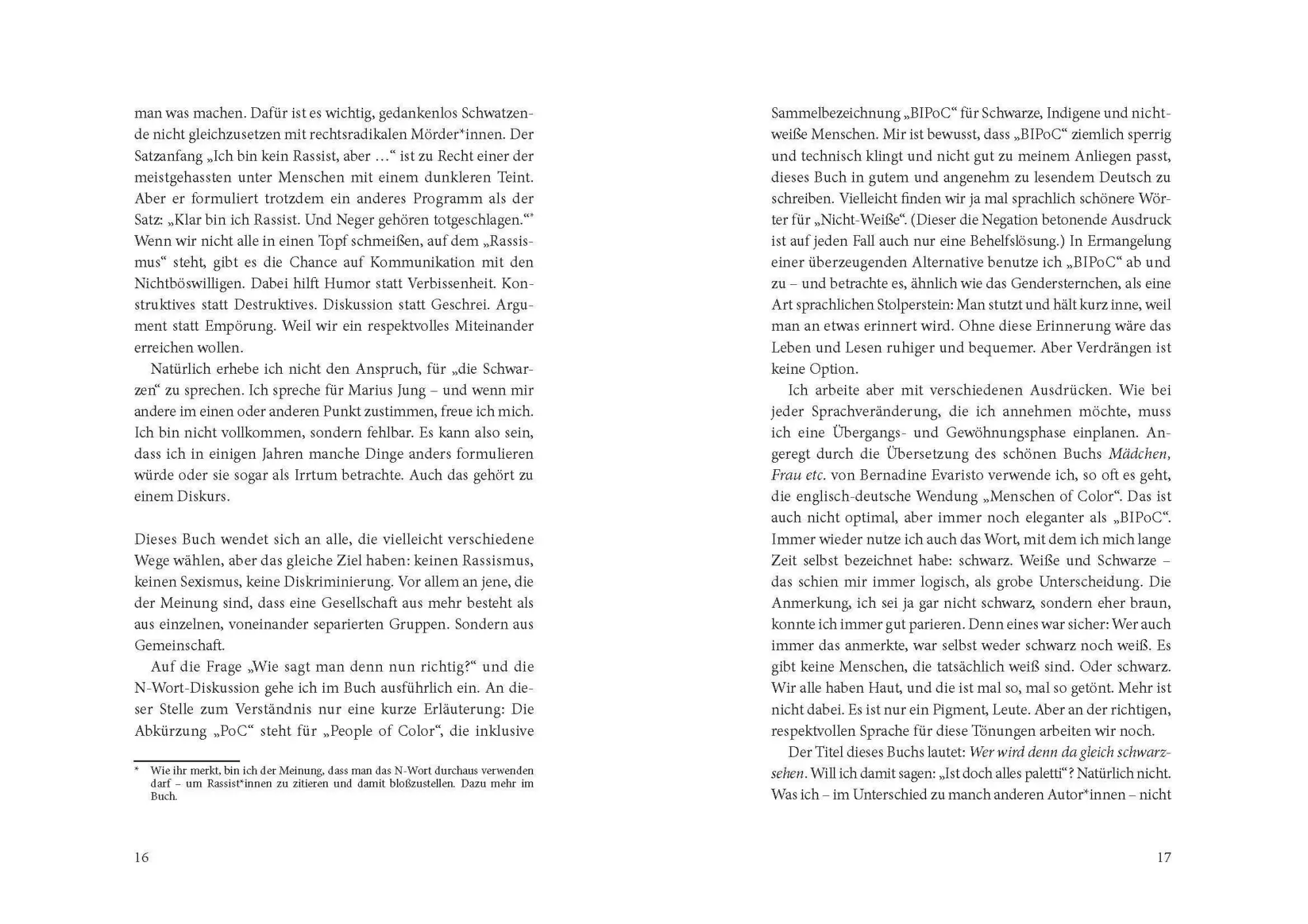 Bild: 9783841907769 | Wer wird denn da gleich schwarzsehen | Marius Jung | Taschenbuch