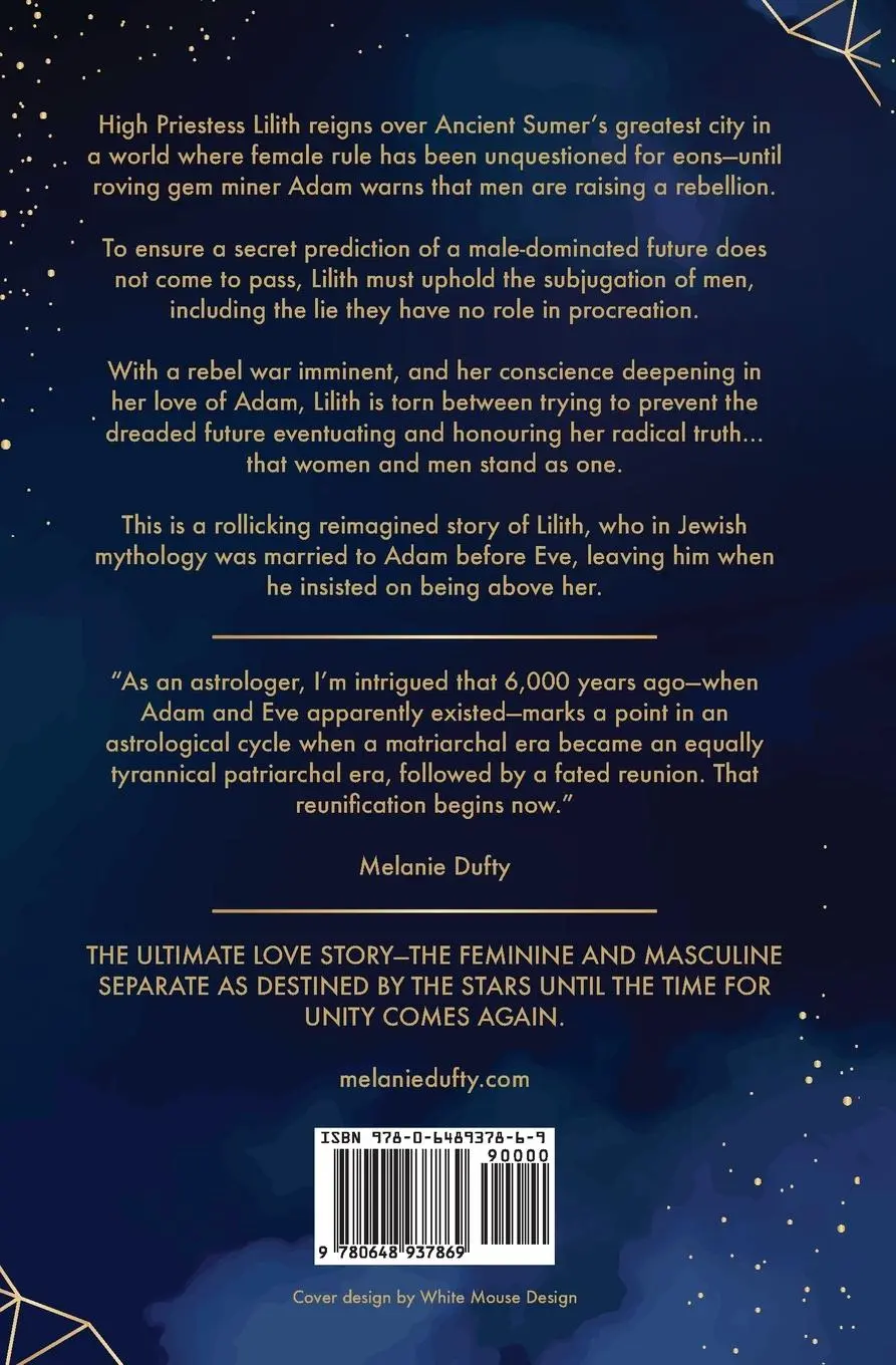 Rückseite: 9780648937869 | I Am Lilith | An epic reimagining of the story of Lilith | Dufty
