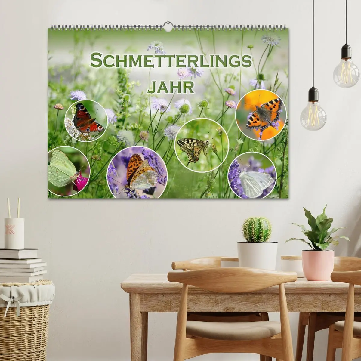 Bild: 9783457567869 | Schmetterlingsjahr (Wandkalender 2026 DIN A2 quer), CALVENDO...