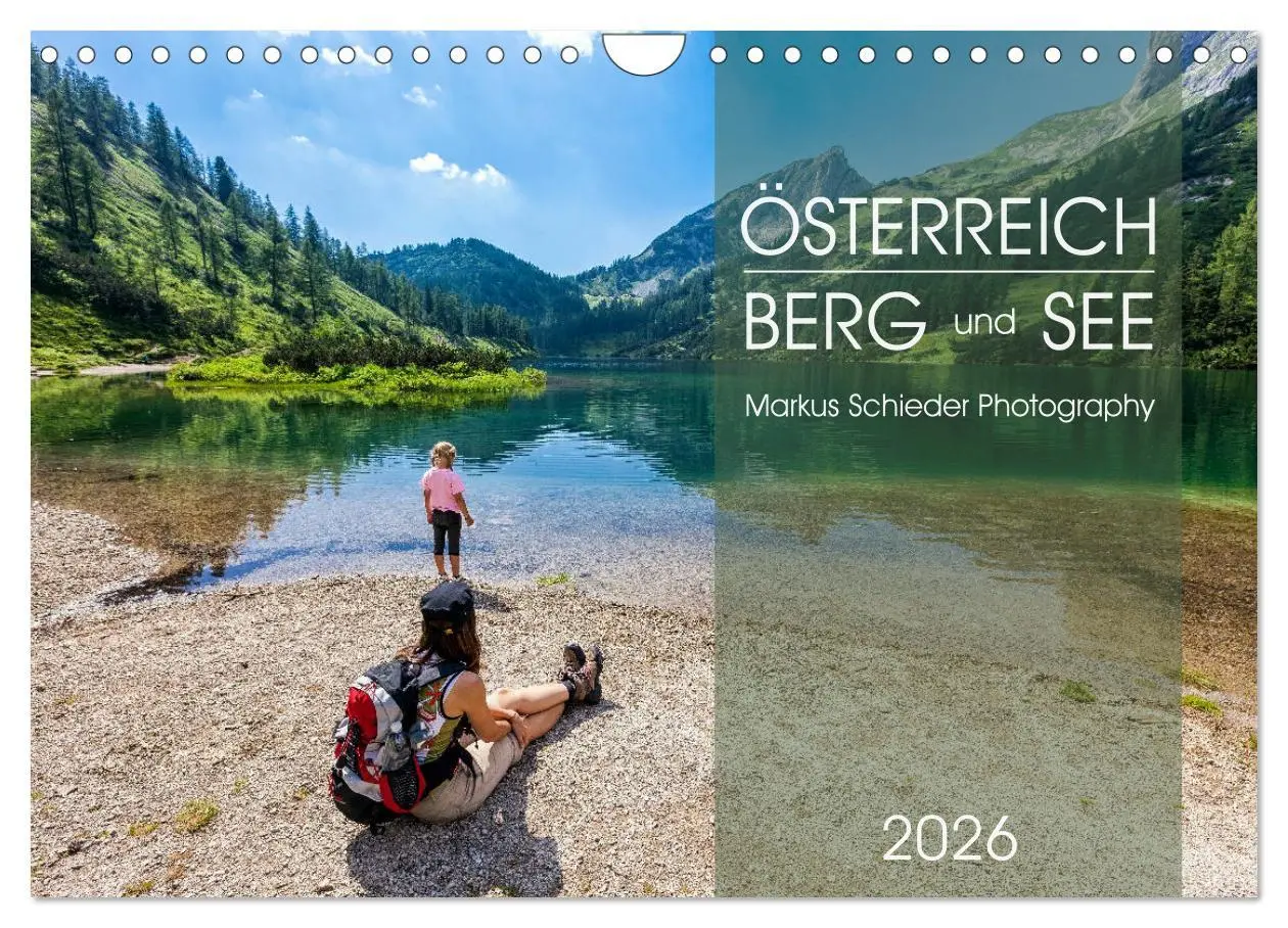 Cover: 9783457877869 | Österreich Berg und See (Wandkalender 2026 DIN A4 quer), CALVENDO...