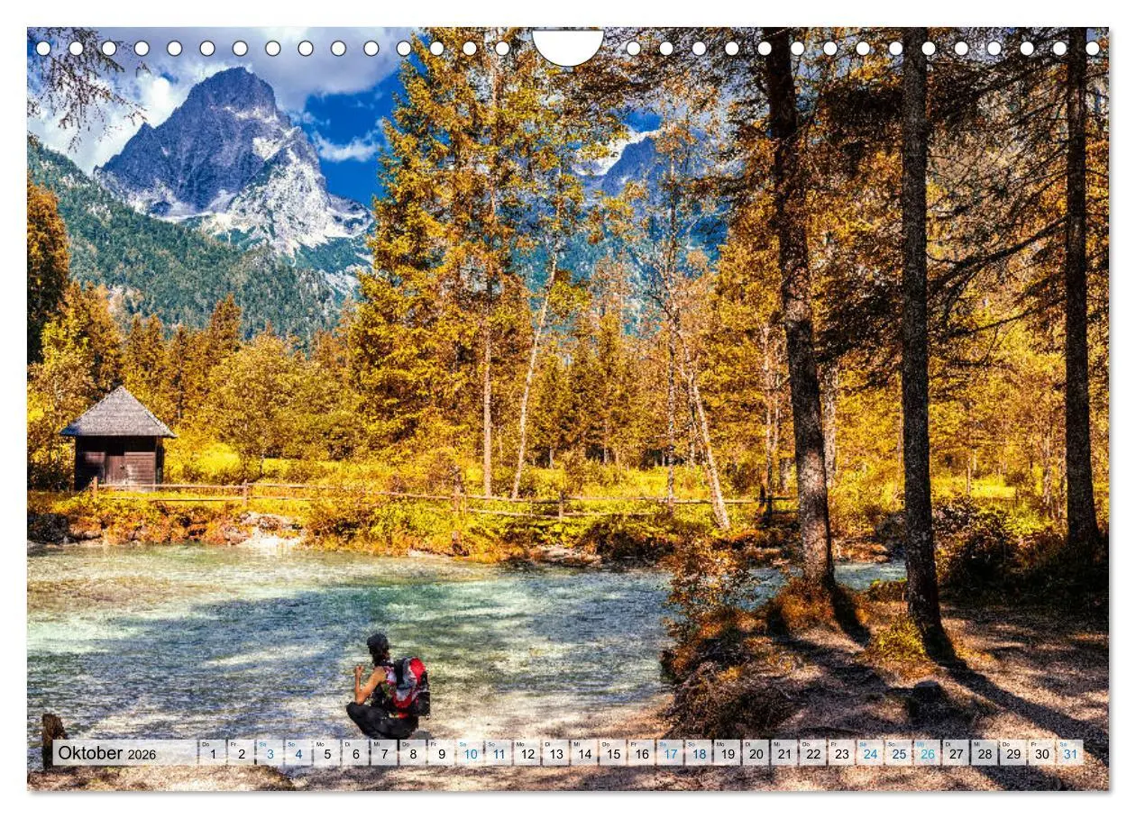 Bild: 9783457877869 | Österreich Berg und See (Wandkalender 2026 DIN A4 quer), CALVENDO...