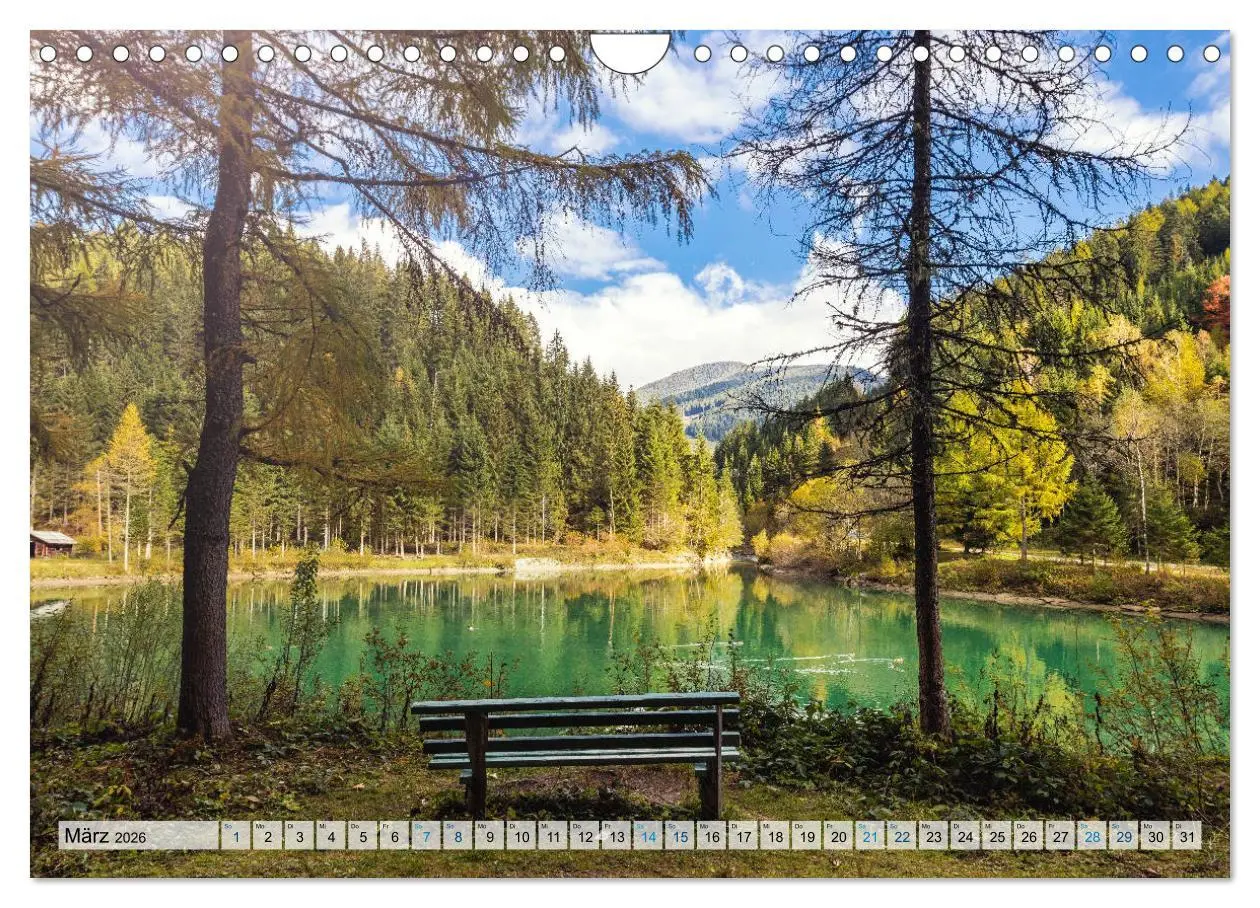 Bild: 9783457877869 | Österreich Berg und See (Wandkalender 2026 DIN A4 quer), CALVENDO...