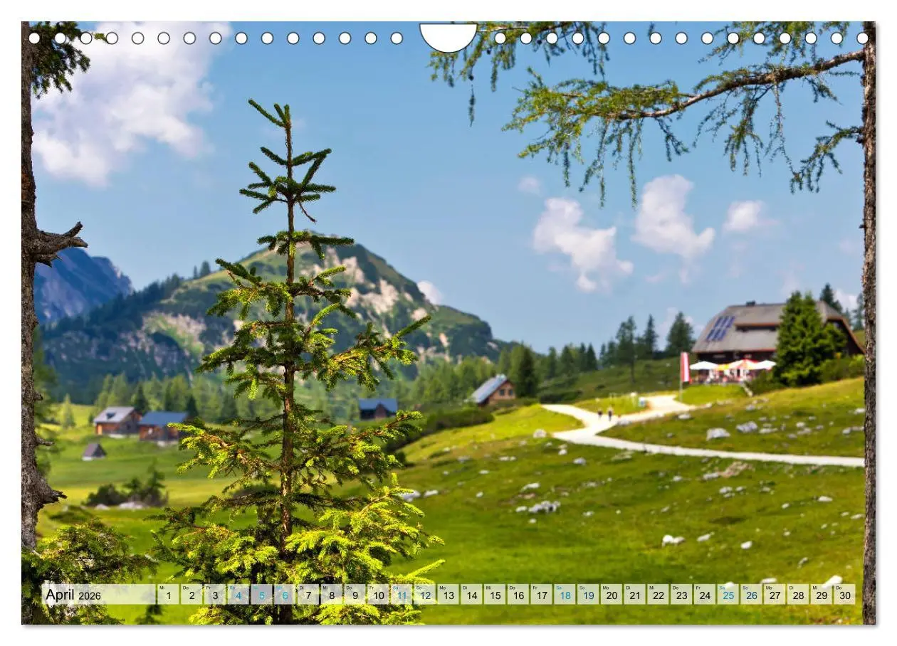 Bild: 9783457877869 | Österreich Berg und See (Wandkalender 2026 DIN A4 quer), CALVENDO...