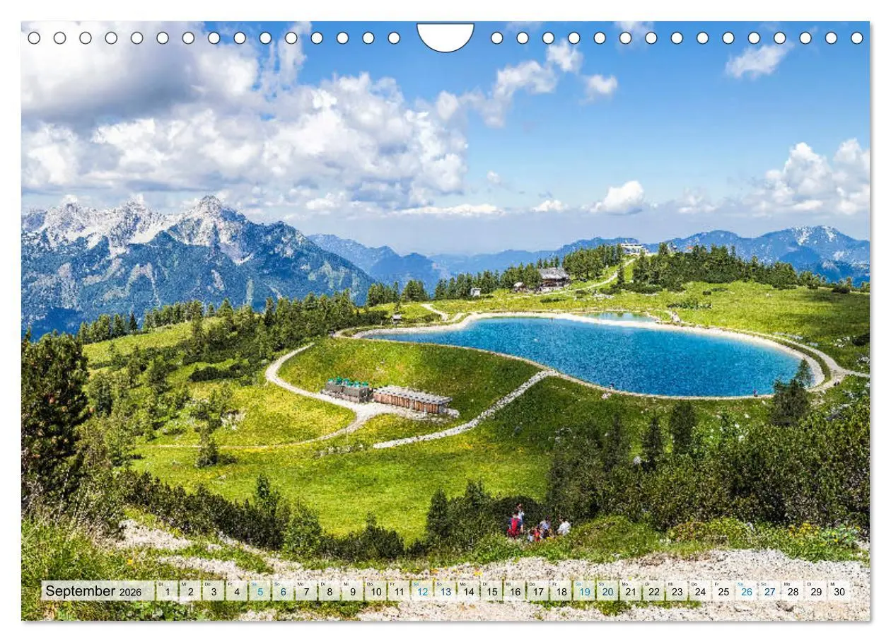 Bild: 9783457877869 | Österreich Berg und See (Wandkalender 2026 DIN A4 quer), CALVENDO...
