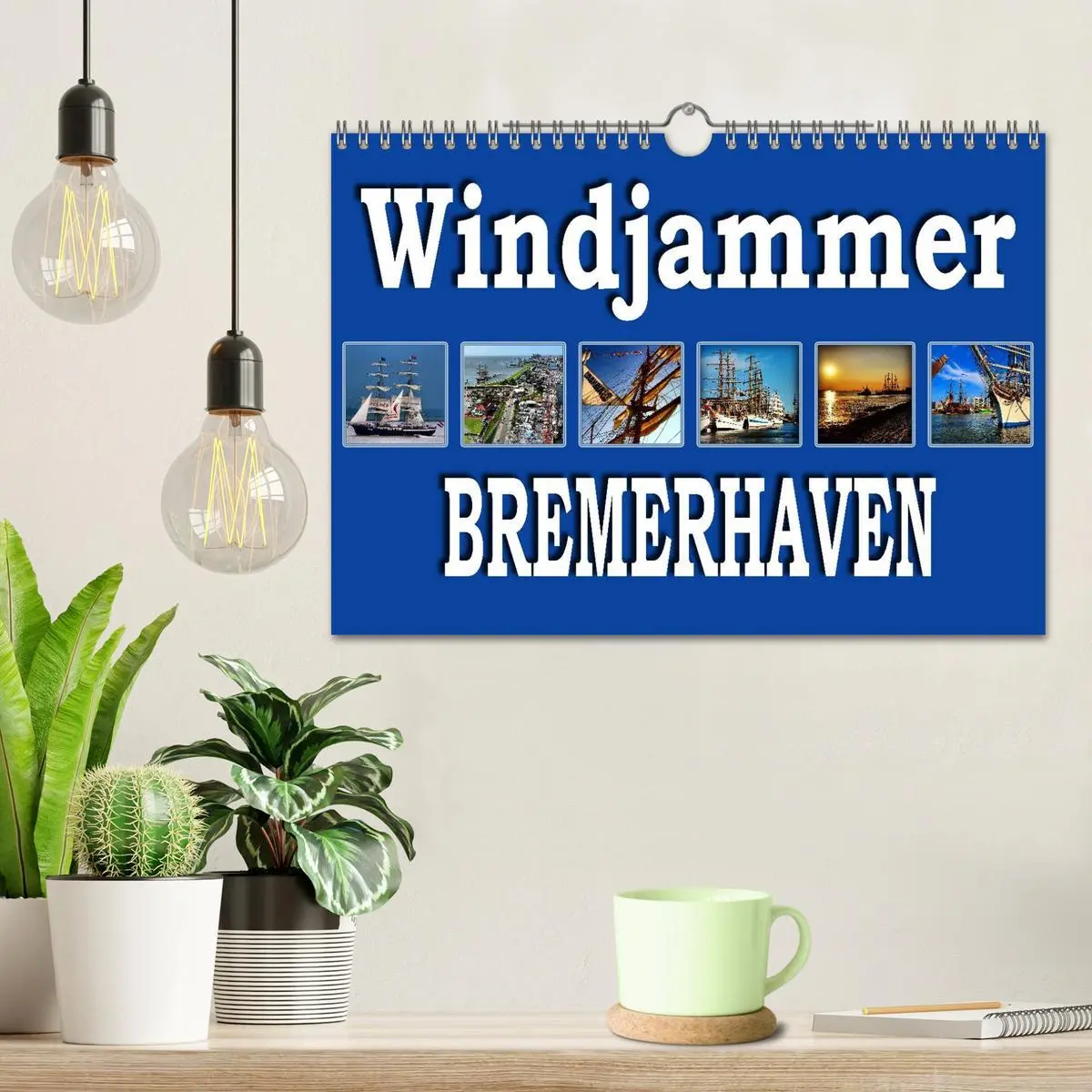 Bild: 9783516037869 | Windjammer - Bremerhaven (Wandkalender 2026 DIN A4 quer), CALVENDO...