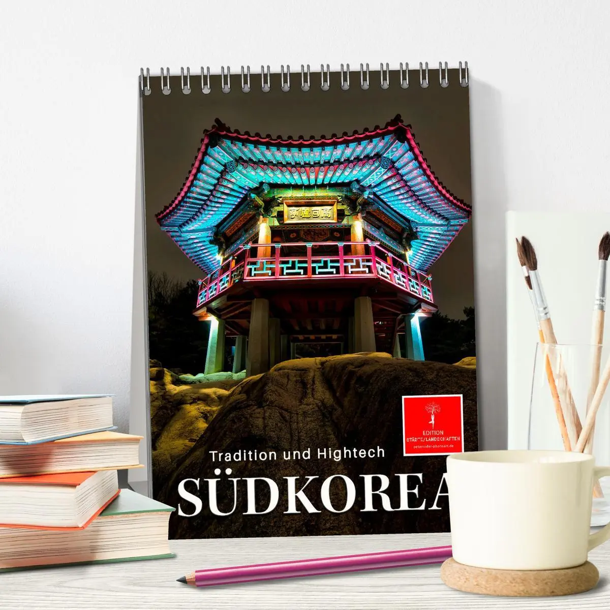 Bild: 9783516347869 | Südkorea - Tradition und Hightech (Tischkalender 2026 DIN A5 hoch),...