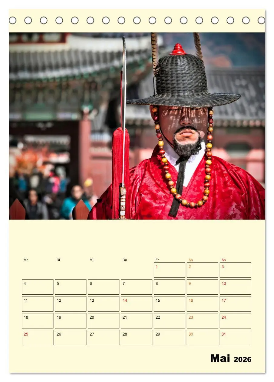 Bild: 9783516347869 | Südkorea - Tradition und Hightech (Tischkalender 2026 DIN A5 hoch),...