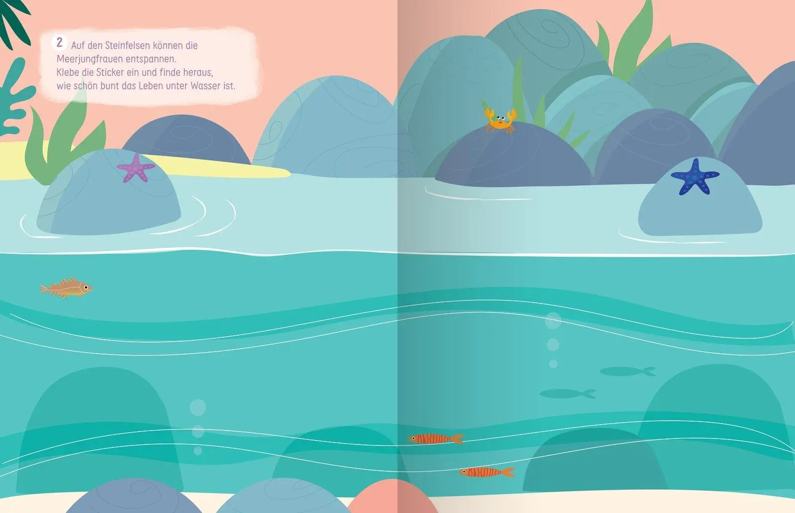 Bild: 9783741527869 | Meine große Glitzer-Stickerwelt - Meerjungfrauen | Verlag | Buch