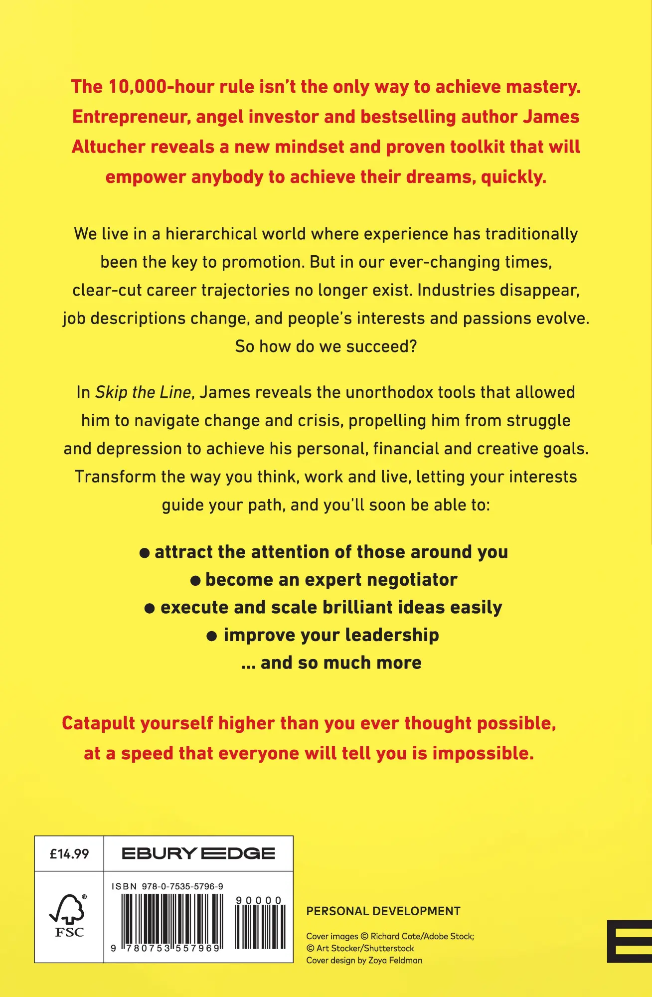 Rückseite: 9780753557969 | Skip the Line | James Altucher | Taschenbuch | 320 S. | Englisch