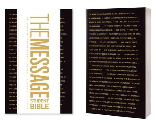 Cover: 9781641587969 | The Message Student Bible (Softcover) | Eugene H Peterson | Buch