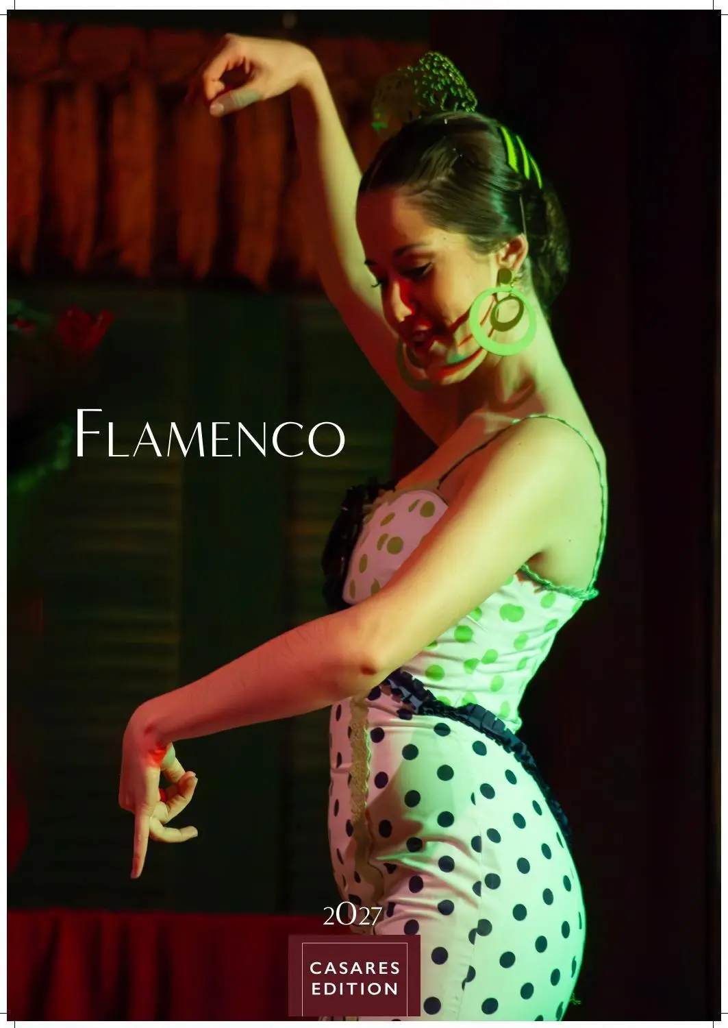 Cover: 9781835247969 | Flamenco color Kalender 2027 - Wandkalender Fotokalender...