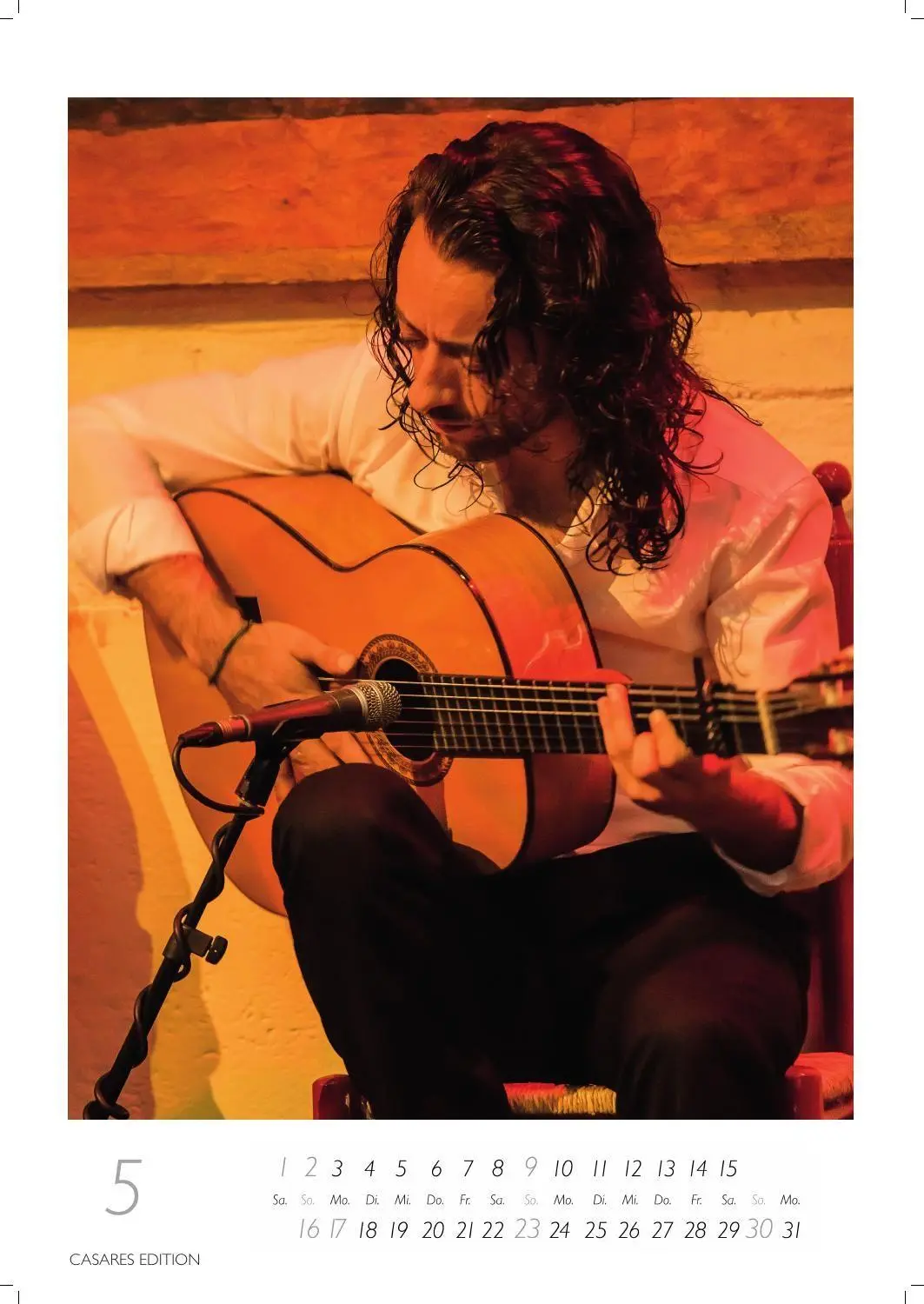 Bild: 9781835247969 | Flamenco color Kalender 2027 - Wandkalender Fotokalender...
