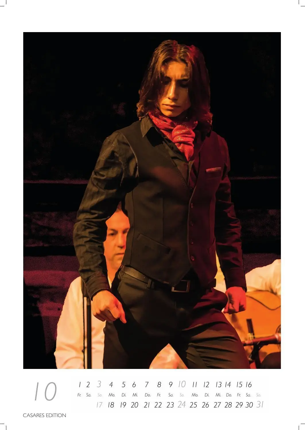 Bild: 9781835247969 | Flamenco color Kalender 2027 - Wandkalender Fotokalender...