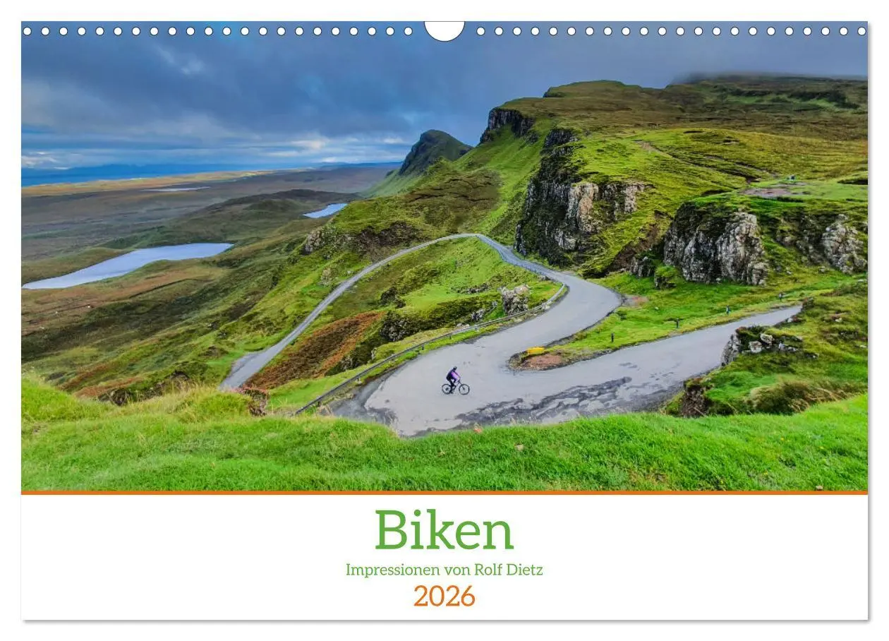 Cover: 9783457557969 | Biken - Impressionen von Rolf Dietz (Wandkalender 2026 DIN A3...