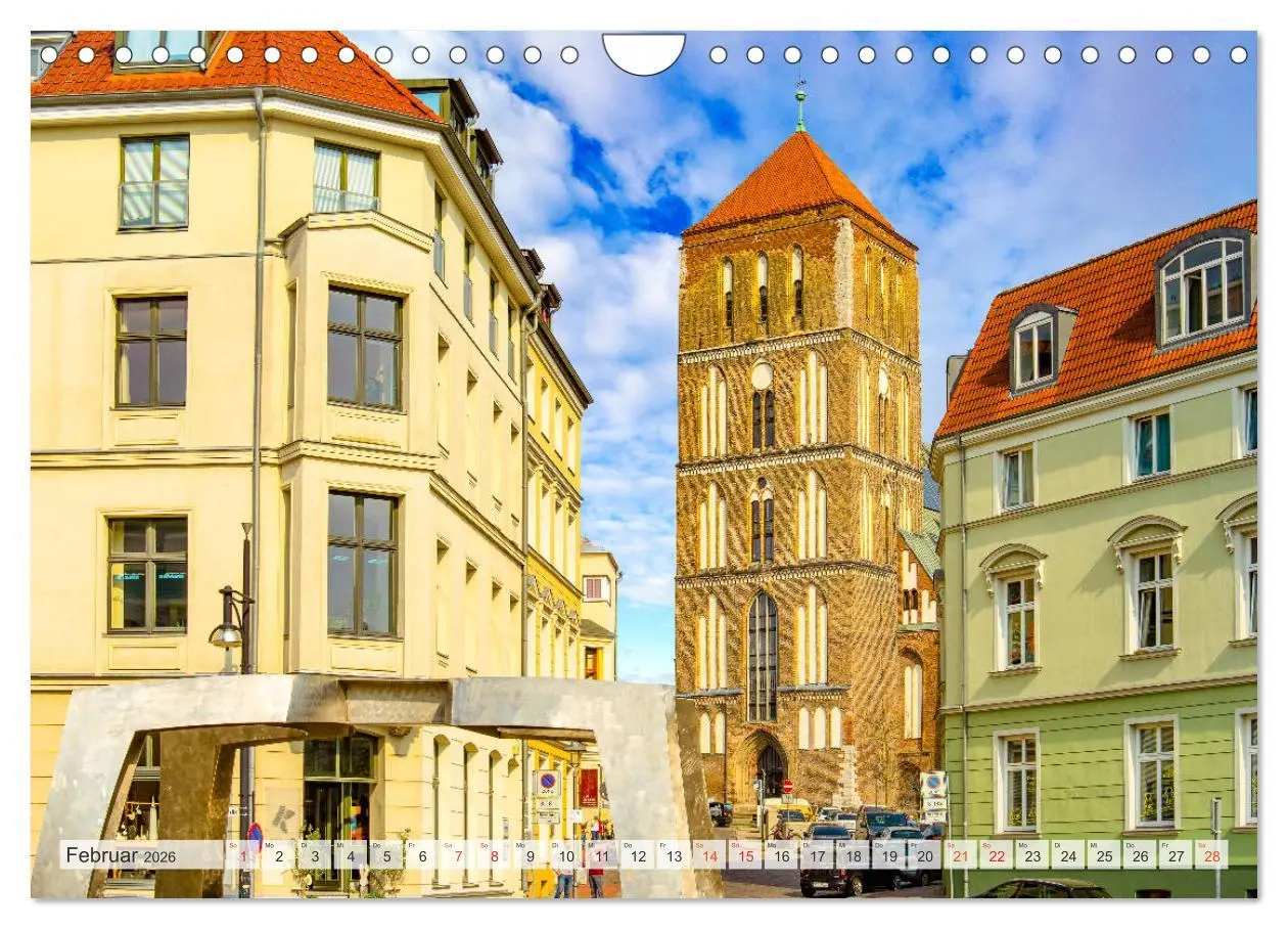 Bild: 9783457797969 | Rostock Impressionen (Wandkalender 2026 DIN A4 quer), CALVENDO...