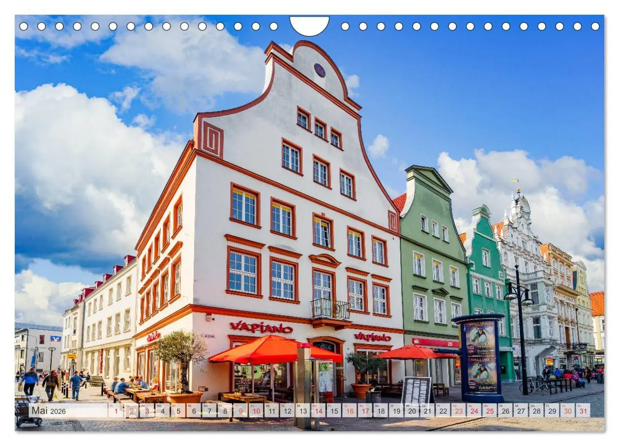Bild: 9783457797969 | Rostock Impressionen (Wandkalender 2026 DIN A4 quer), CALVENDO...