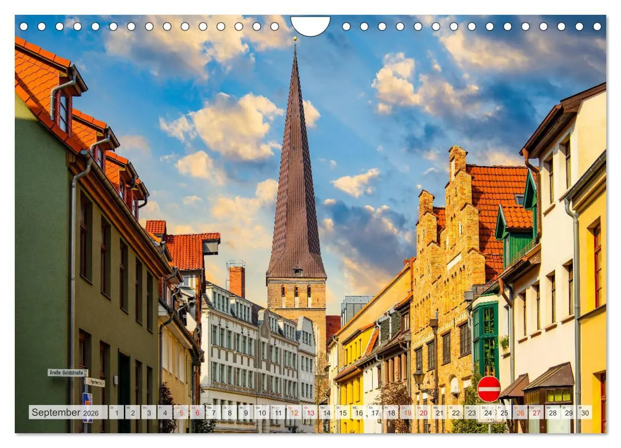 Bild: 9783457797969 | Rostock Impressionen (Wandkalender 2026 DIN A4 quer), CALVENDO...
