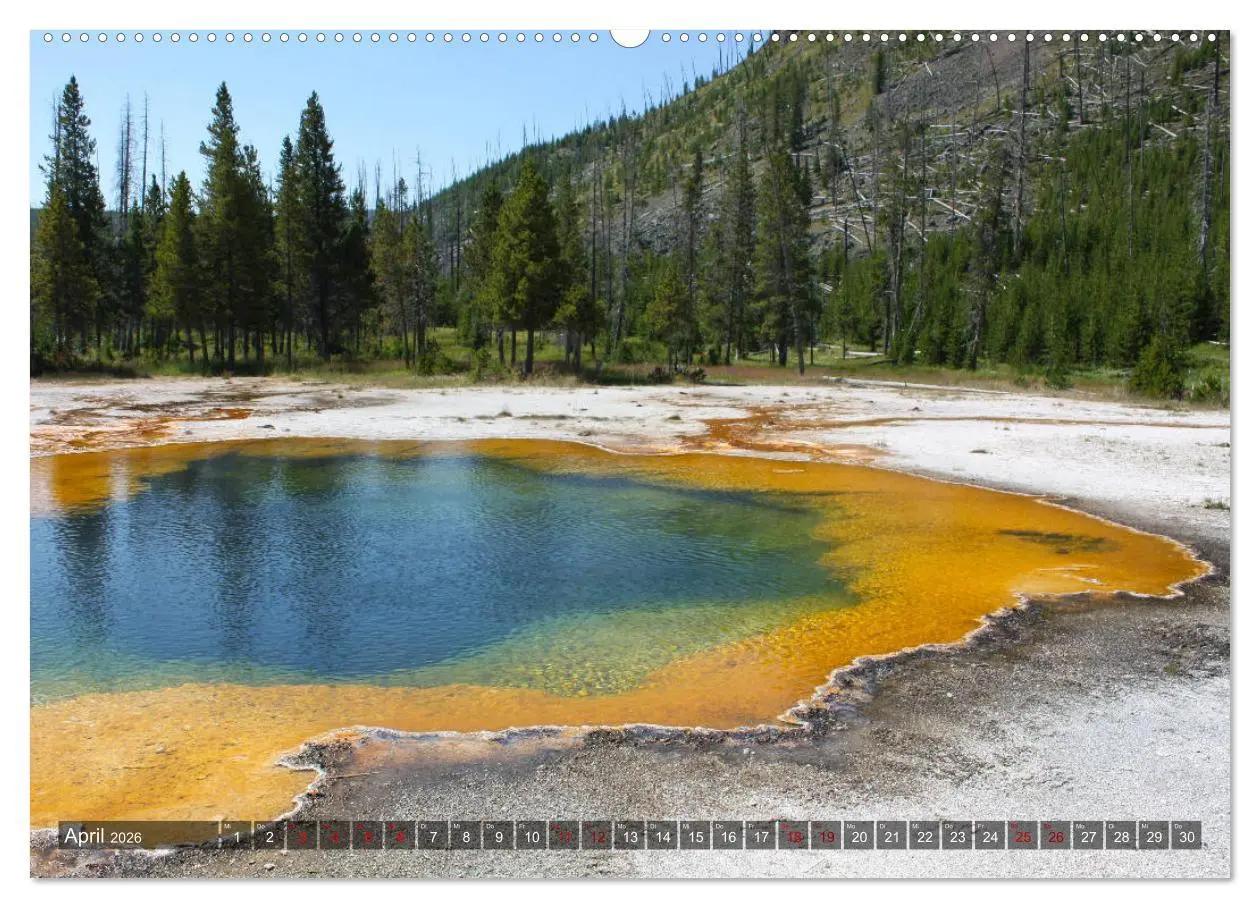Bild: 9783457867969 | Farben des Yellowstone National Park 2026 (Wandkalender 2026 DIN A2...