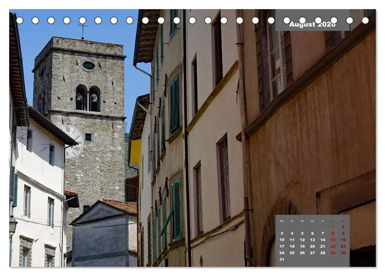 Bild: 9783457937969 | Toskana - eine der schönsten Regionen Italiens (Tischkalender 2026...
