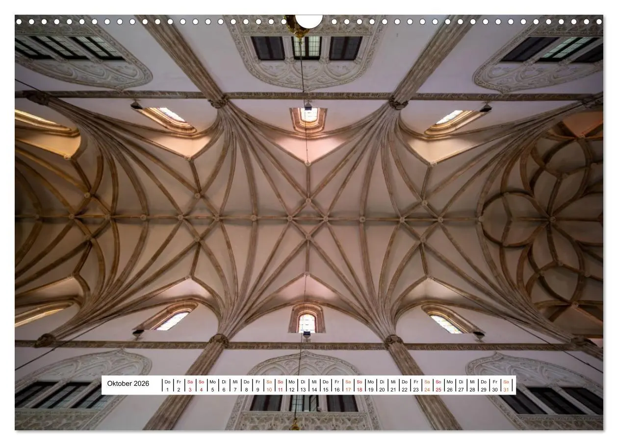 Bild: 9783516647969 | Gewölbe des Glaubens - Kirchendecken Europas (Wandkalender 2026 DIN...