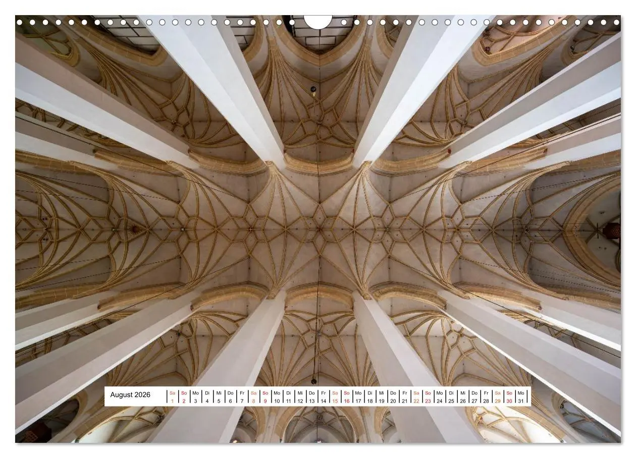Bild: 9783516647969 | Gewölbe des Glaubens - Kirchendecken Europas (Wandkalender 2026 DIN...