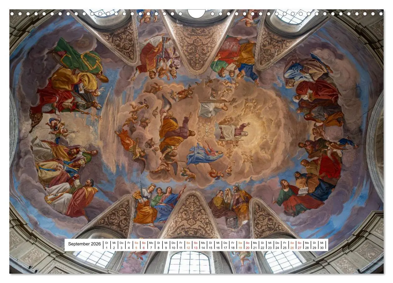 Bild: 9783516647969 | Gewölbe des Glaubens - Kirchendecken Europas (Wandkalender 2026 DIN...
