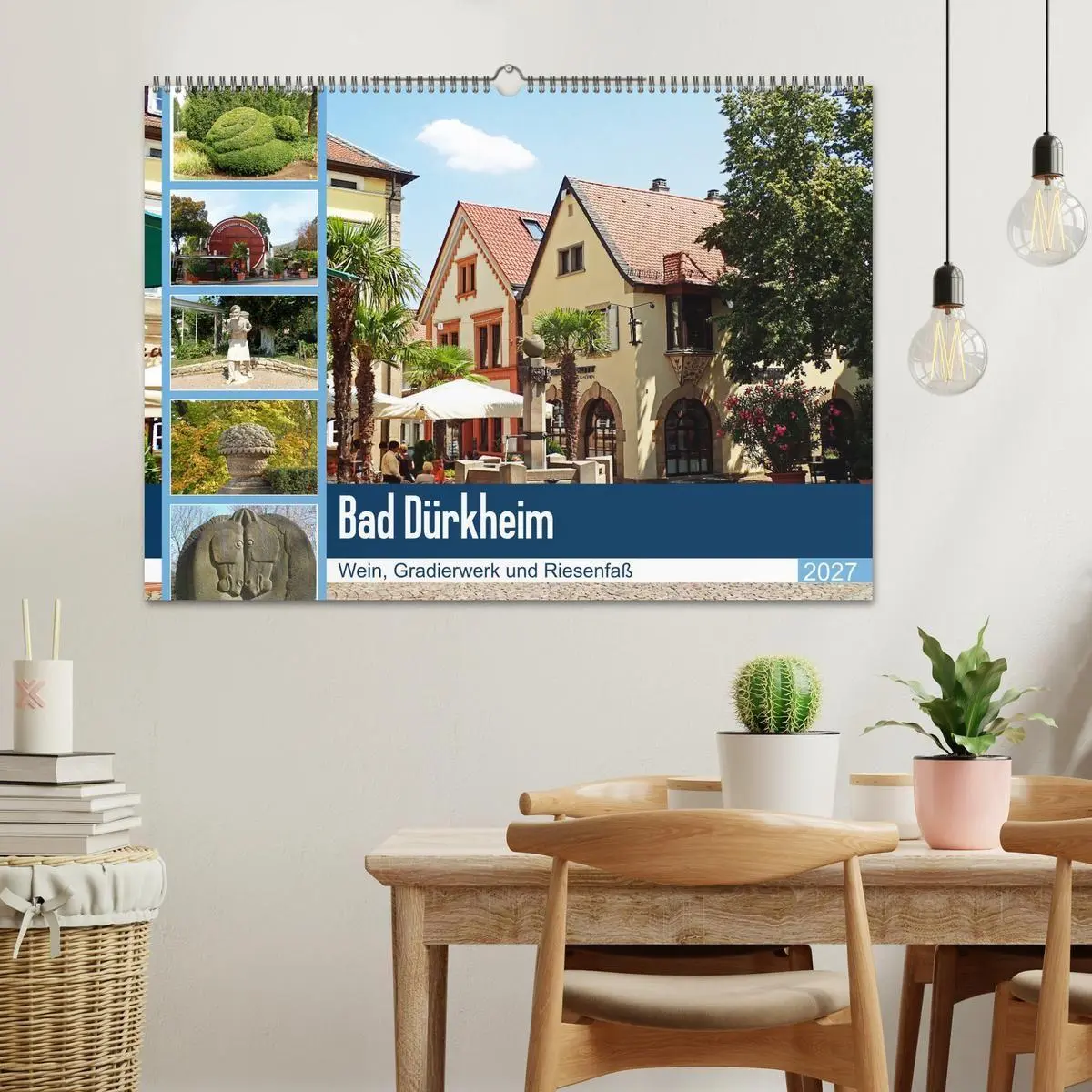 Bild: 9783569597969 | Bad Dürkheim - Wein, Gradierwerk und Riesenfaß (Wandkalender 2027...