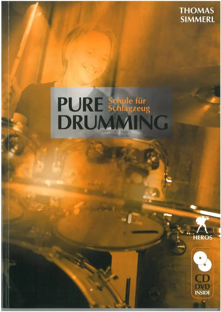 Cover: 9783940297969 | Pure Drumming - Schule für Schlagzeug | mit CD und DVD | Simmerl