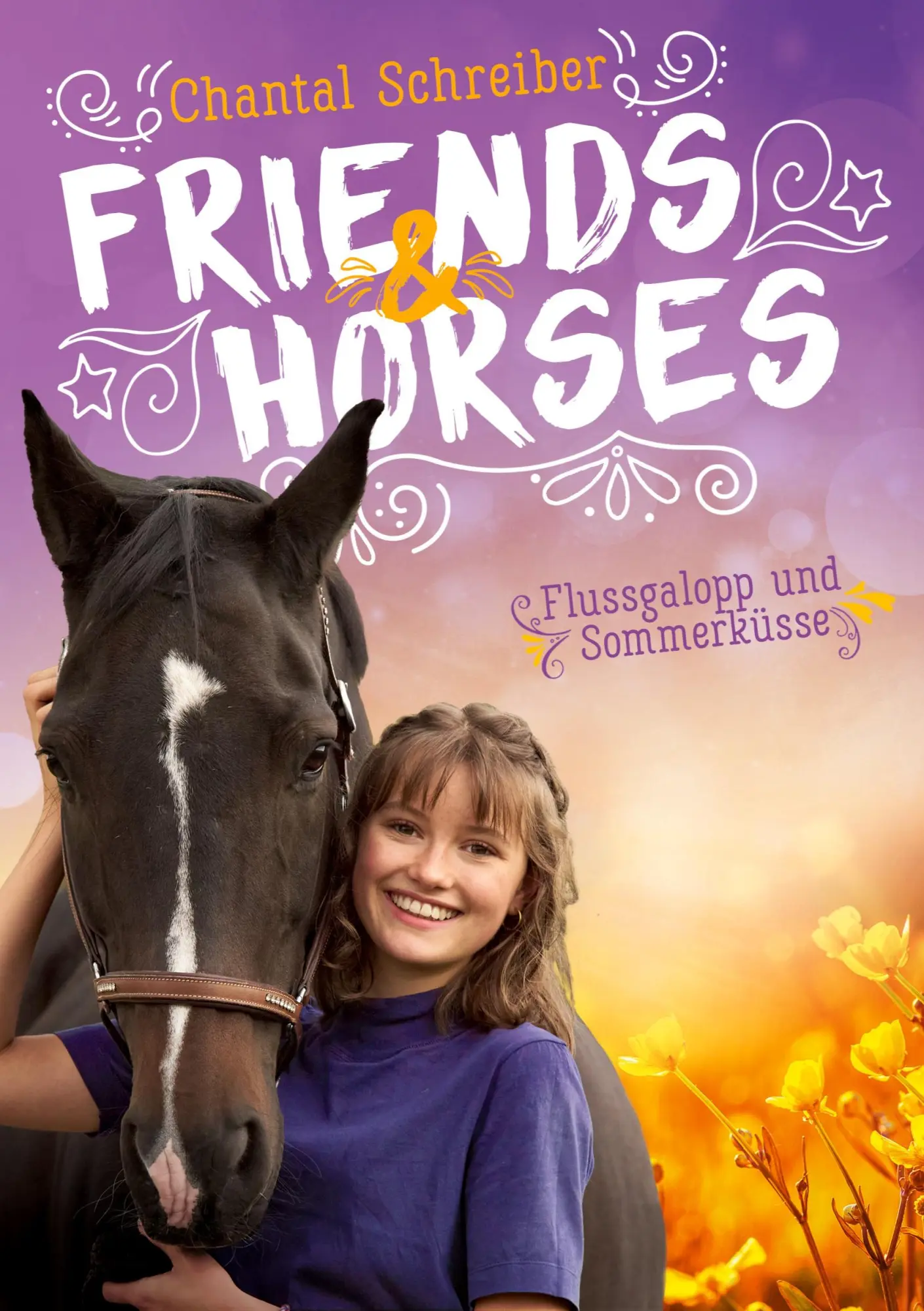 Cover: 9783752608069 | Friends &amp; Horses | Band 4 - Flussgalopp und Sommerküsse | Schreiber