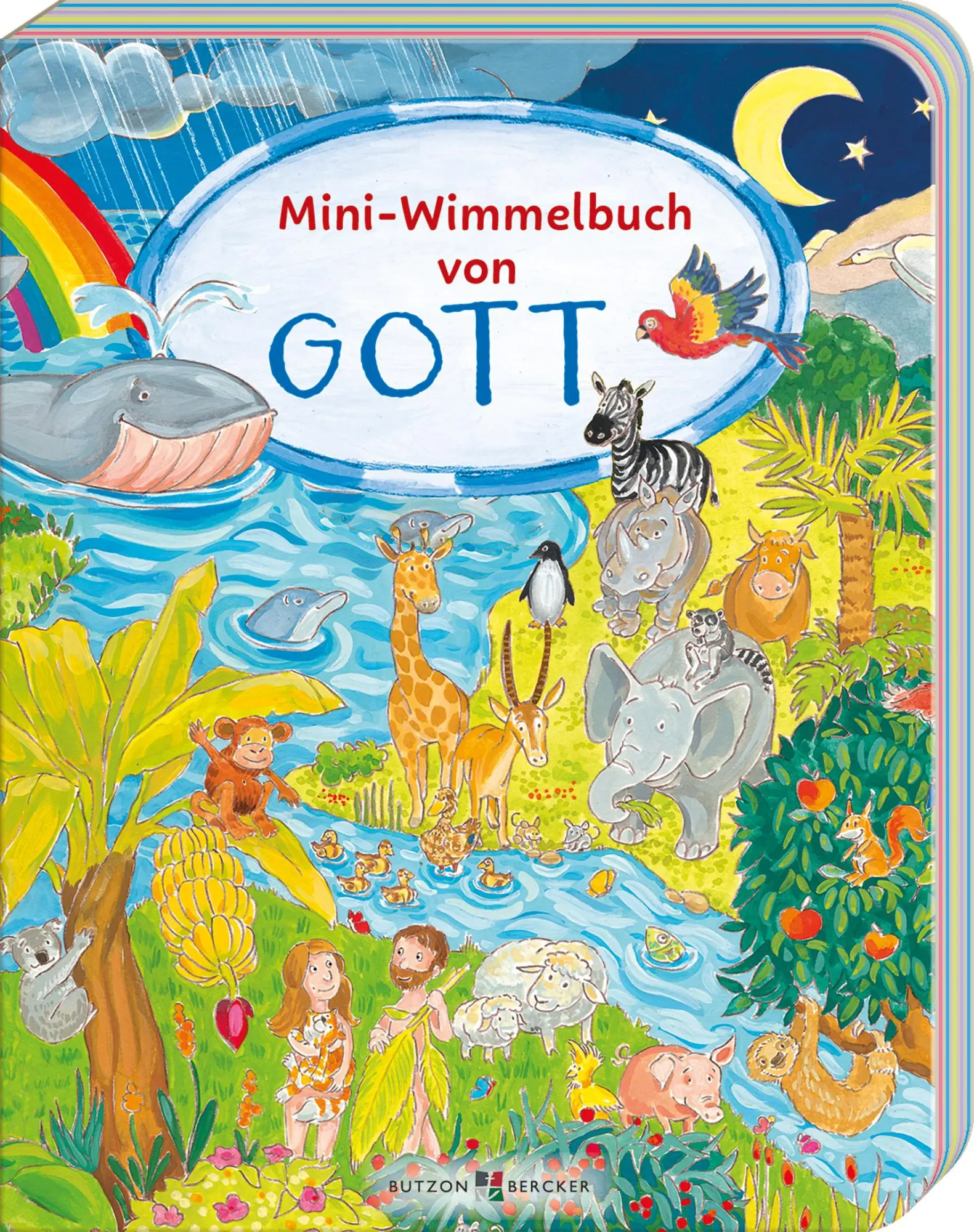 Cover: 9783766638069 | Mini-Wimmelbuch von Gott | Vera Lörks | Buch | 14 S. | Deutsch | 2025