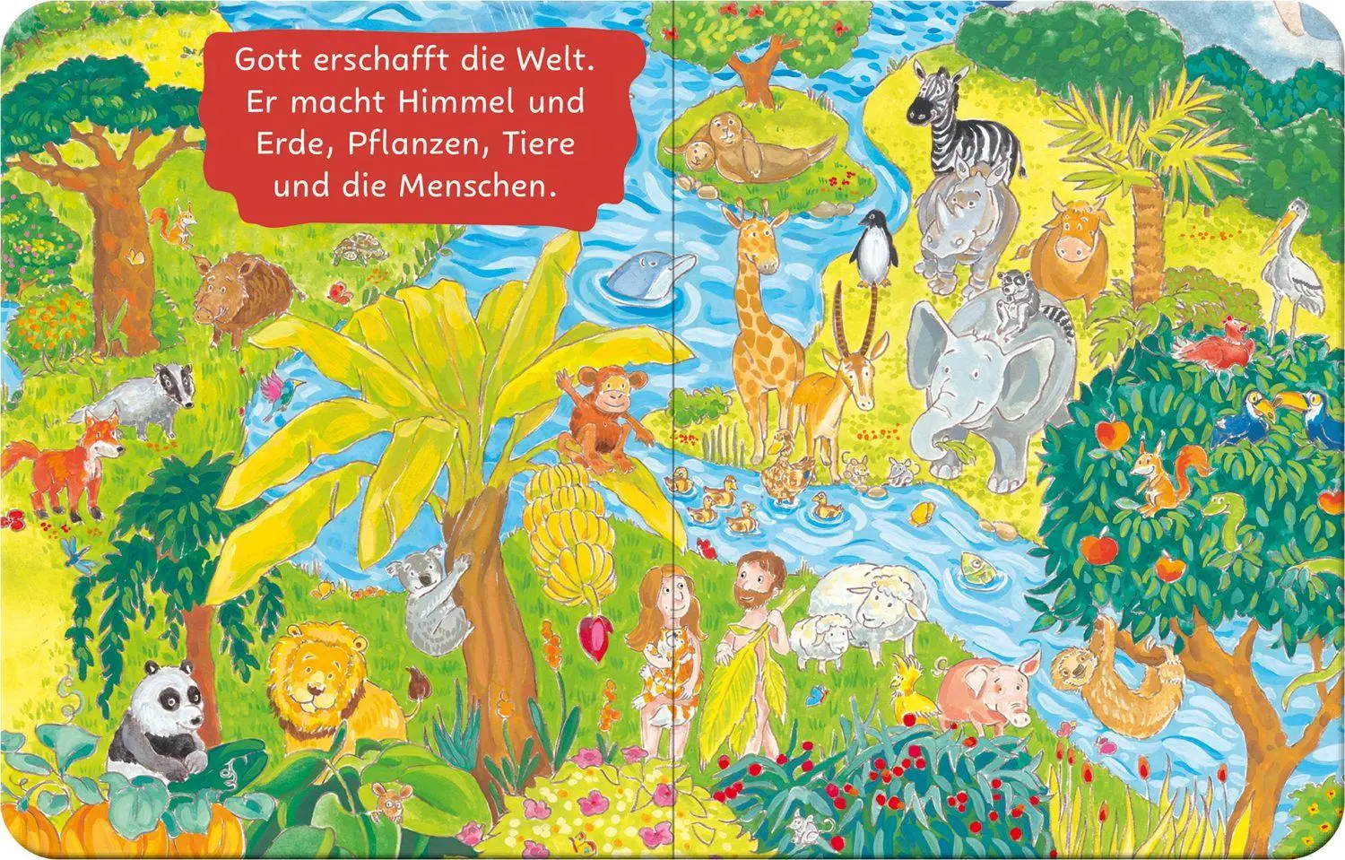 Bild: 9783766638069 | Mini-Wimmelbuch von Gott | Vera Lörks | Buch | 14 S. | Deutsch | 2025
