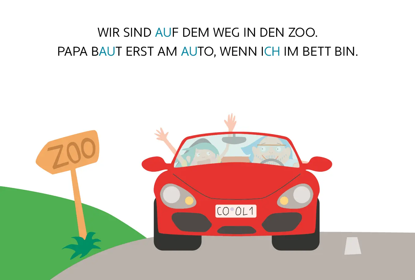 Bild: 9783911098069 | PAPA UND DAS AUTO | in Großbuchstaben | Inge Bosse | Buch | 16 S.