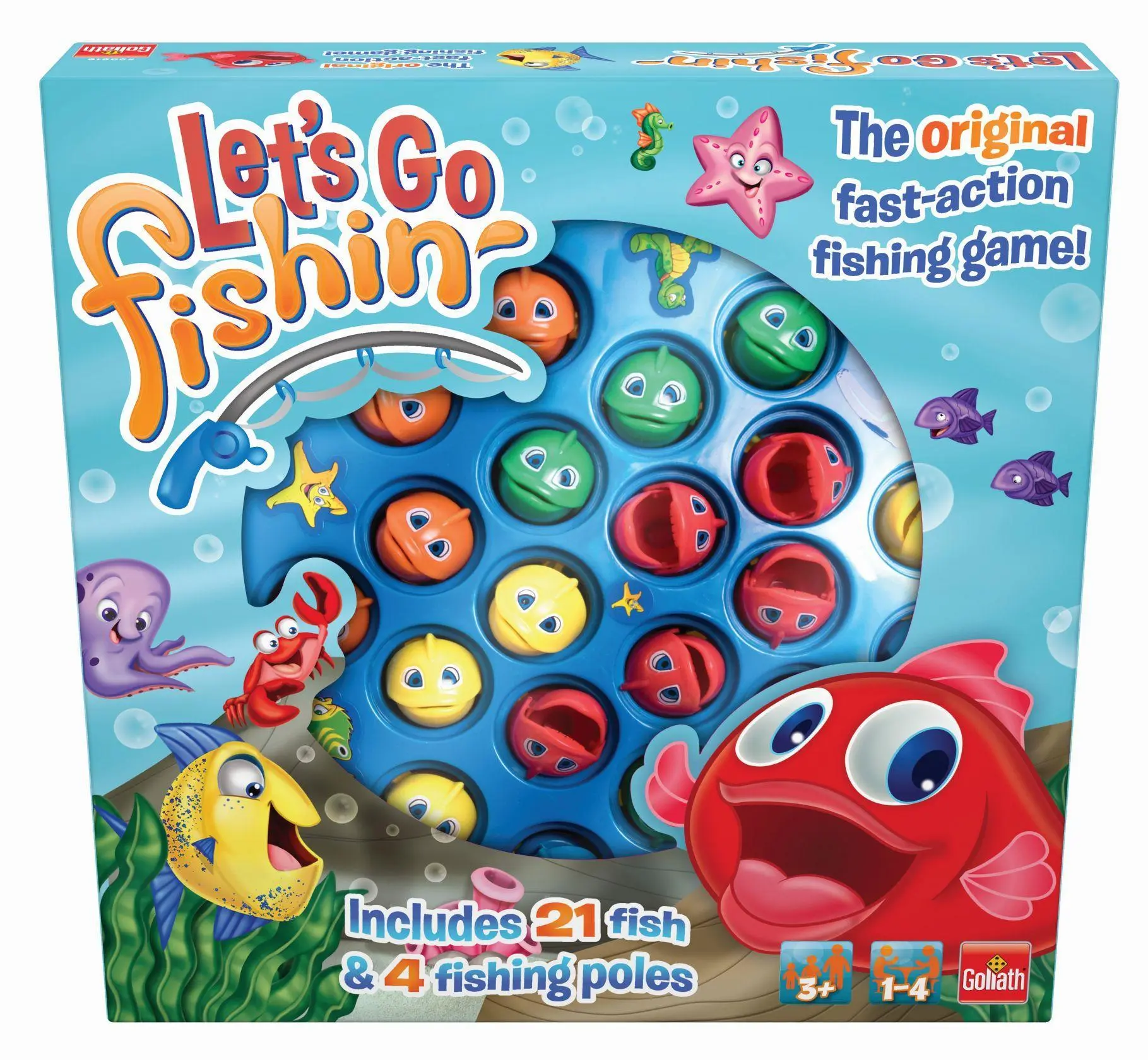 Cover: 8711808308169 | Let's Go Fishin' | Spiel | 30.816 | Deutsch | 2020 | Goliath B.V