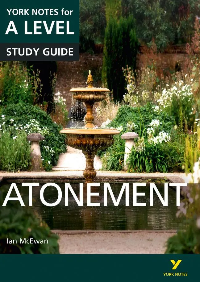 Cover: 9781292138169 | Atonement: York Notes A-level English Literature Study Guide - for...