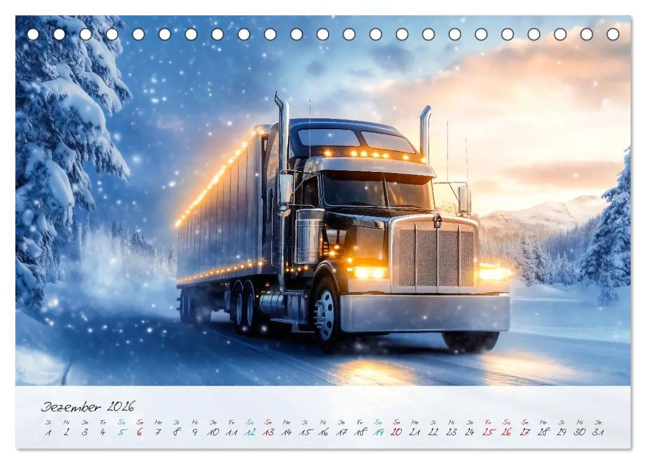 Bild: 9783457298169 | Giganten der Straße (Tischkalender 2026 DIN A5 quer), CALVENDO...
