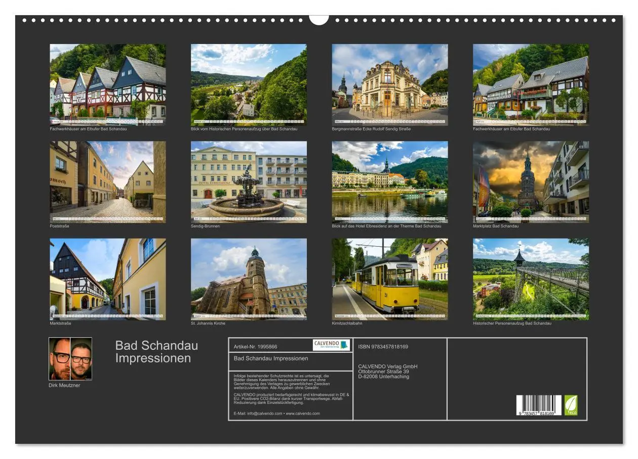Bild: 9783457818169 | Bad Schandau Impressionen (Wandkalender 2026 DIN A2 quer), CALVENDO...