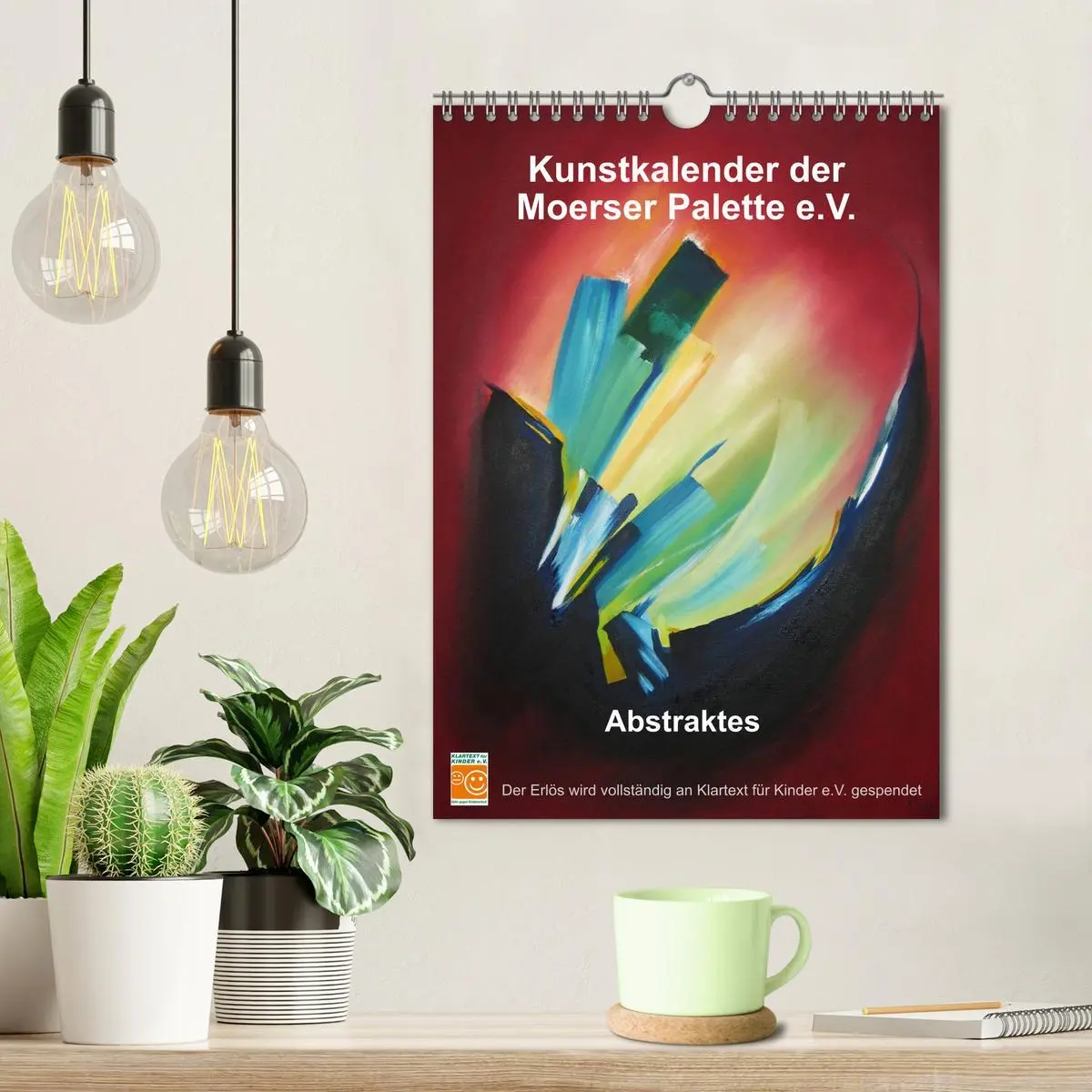 Bild: 9783516458169 | Kunstkalender der Moerser Palette e.V. - Abstraktes (Wandkalender...